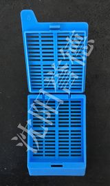 중국 카세트 파란 색깔 41.5mm × 28.4mm × 6.0mm를 묻는 4개의 약실 조직 협력 업체